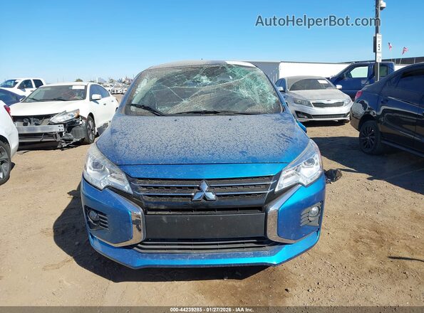 ML32FVFJ4RHF01465 2024 MITSUBISHI MIRAGE G4 Light Blue Rear interior view