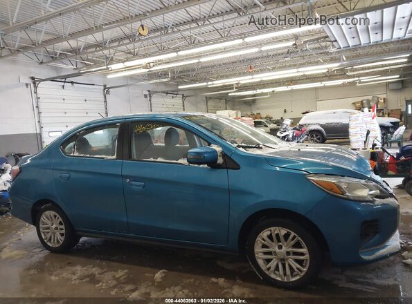 ML32FVFJ7MHF01517 2021 MITSUBISHI MIRAGE G4 Blue უკანა სალონის ხედი