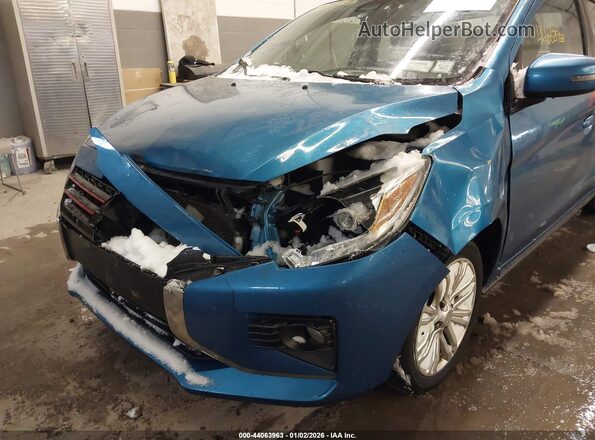 ML32FVFJ7MHF01517 2021 MITSUBISHI MIRAGE G4 Blue წინა ხედი
