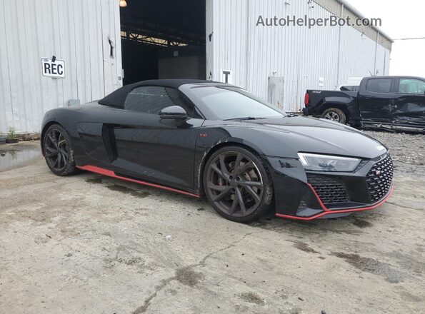 NJ1589E 2022 AUDI R8 Black Front right