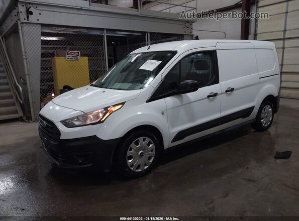 NM0LE7E29M1505419 2021 FORD TRANSIT CONNECT White Առջևի ձախ երեք քառորդ տեսարան