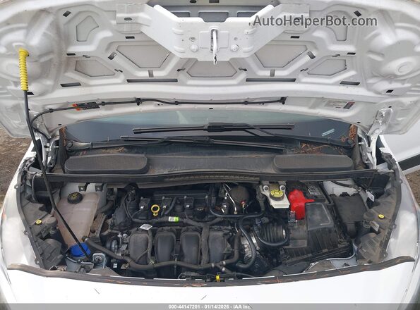NM0LS7E22M1498838 2021 FORD TRANSIT CONNECT White Вид ззаду