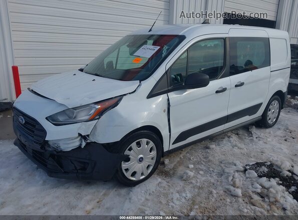 NM0LS7E27K1422285 2019 FORD TRANSIT CONNECT White წინა მარცხენა ხედი სამი მეოთხედიდან