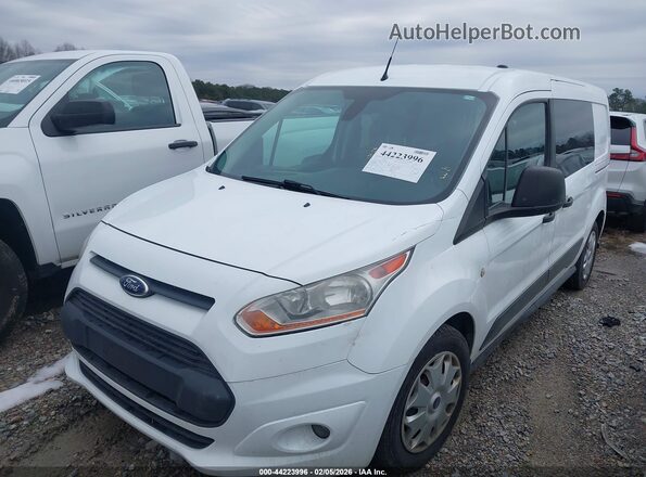 NM0LS7F73G1284214 2016 FORD TRANSIT CONNECT White Передня ліва чверть