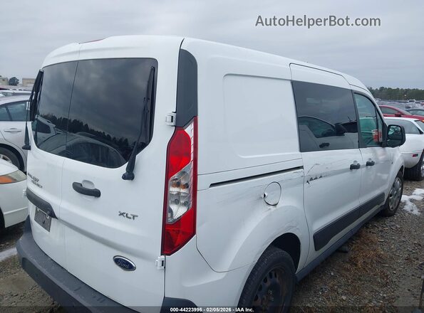 NM0LS7F73G1284214 2016 FORD TRANSIT CONNECT White Вид задньої частини салону