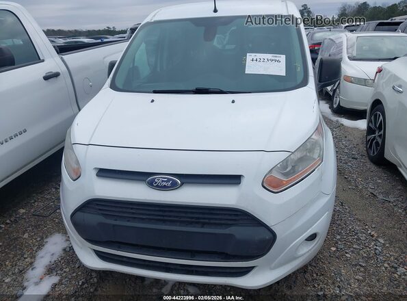 NM0LS7F73G1284214 2016 FORD TRANSIT CONNECT White Вид щитка приладів