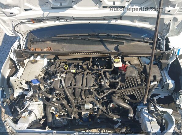 NM0LS7S27P1557181 2023 FORD TRANSIT CONNECT White წინა სალონის ხედი