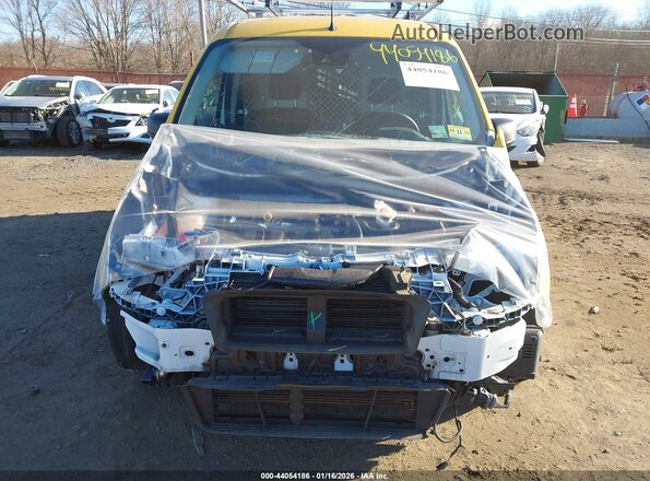 NM0LS7S28N1510688 2022 FORD TRANSIT CONNECT Yellow Սարքավորումների վահանակի տեսք