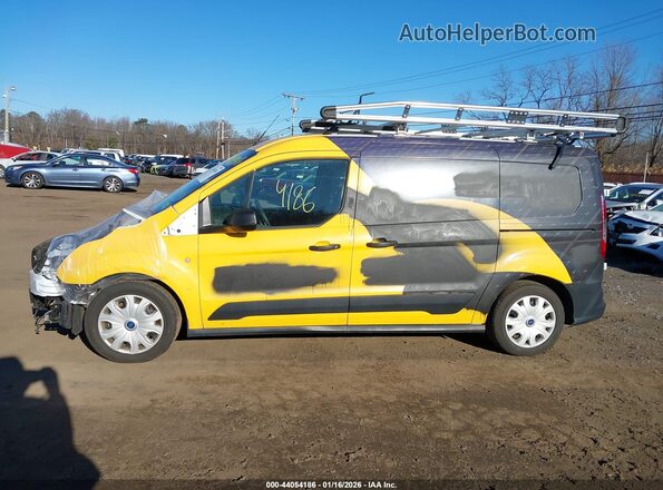 NM0LS7S28N1510688 2022 FORD TRANSIT CONNECT Yellow Սալոնի 360 աստիճան տեսք
