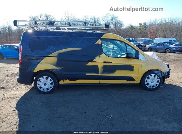 NM0LS7S28N1510688 2022 FORD TRANSIT CONNECT Yellow Սալոնի հետևի տեսք
