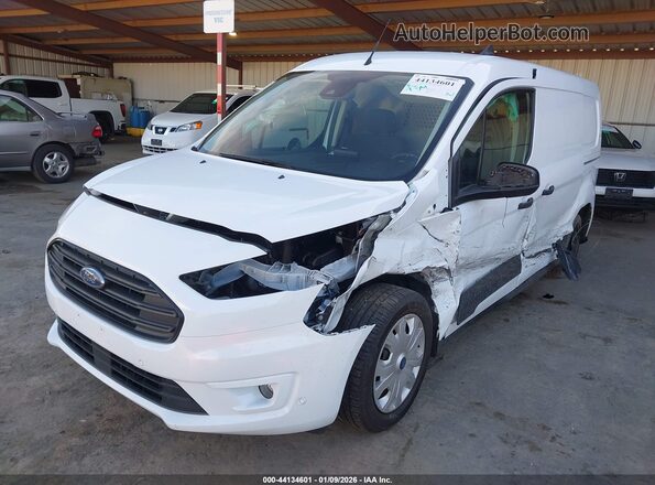 NM0LS7T20N1517889 2022 FORD TRANSIT CONNECT White Vista tres cuartos delantera izquierda