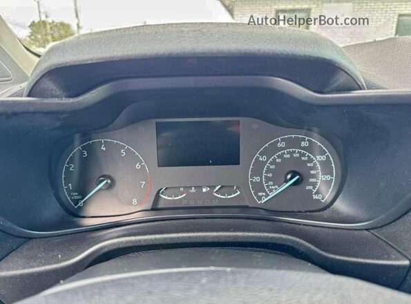 NM0LS7T29N1507264 2022 FORD TRANSIT Серый Вид панели приборов