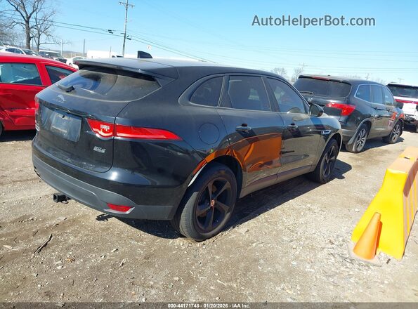 SADCJ2BN9HA096140 2017 JAGUAR F-PACE Black უკანა მარჯვენა