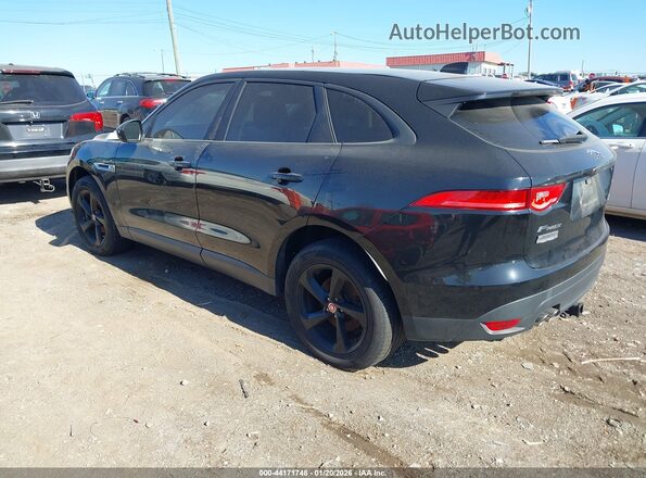 SADCJ2BN9HA096140 2017 JAGUAR F-PACE Black უკანა მარცხენა