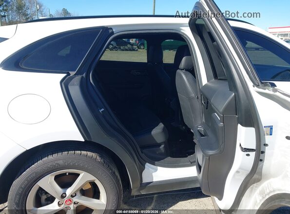 SADCJ2BV7HA063993 2017 JAGUAR F-PACE White Widok naklejki z numerem VIN