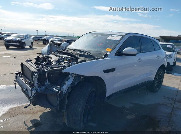SADCJ2EU1MA667276 2021 JAGUAR F-PACE White Передня ліва чверть