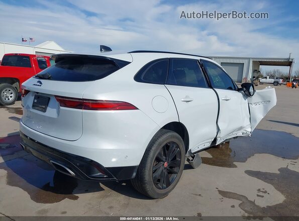 SADCJ2EU1MA667276 2021 JAGUAR F-PACE White Задня права чверть