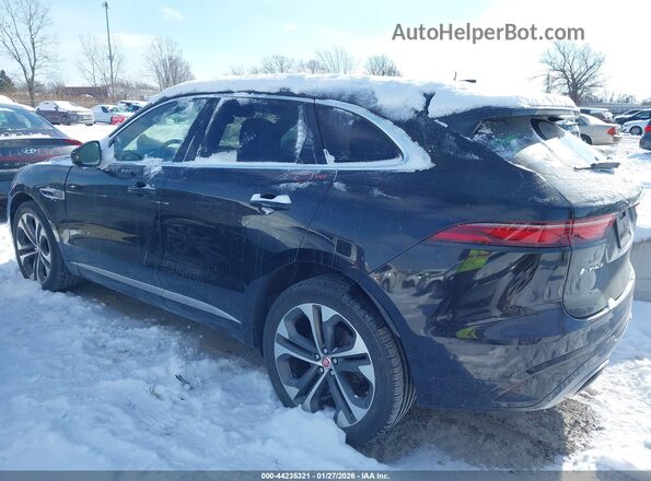 SADCJ2EU2MA669411 2021 JAGUAR F-PACE Черный Задняя левая четверть