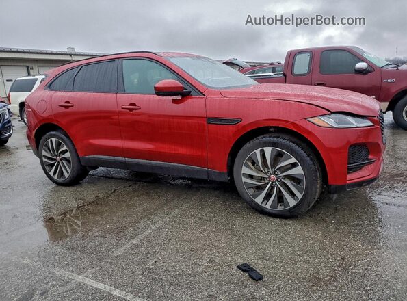 SADCJ2EU9MA669888 2021 JAGUAR F-PACE Burgundy Առջևի աջ