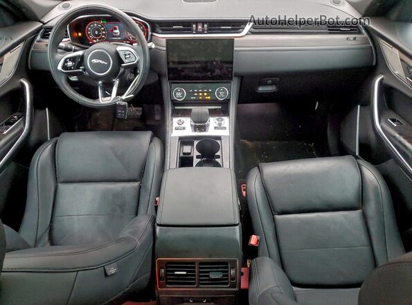 SADCJ2EU9MA669888 2021 JAGUAR F-PACE Burgundy Առջևի վահանակի տեսք