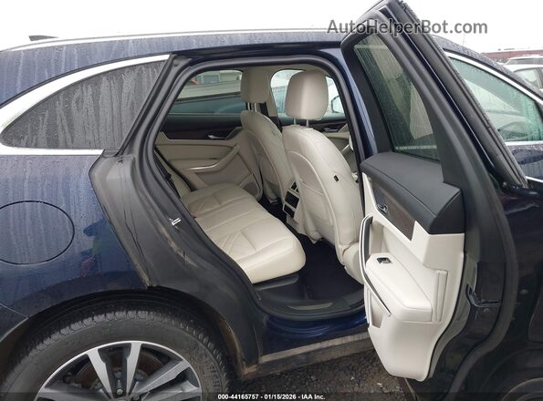 SADCJ2EX3MA664521 2021 JAGUAR F-PACE Blue Widok naklejki z numerem VIN