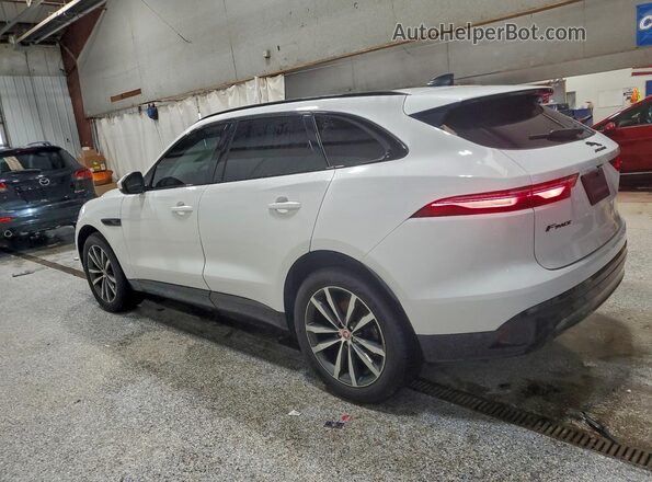 SADCJ2EX4NA691728 2022 JAGUAR F-PACE White Trasero izquierdo