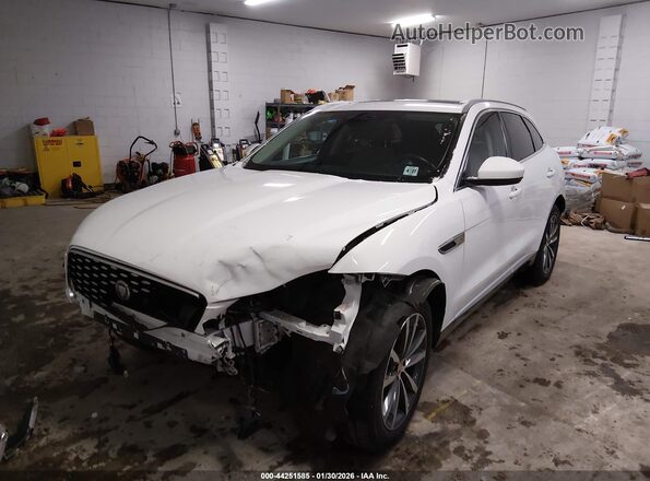 SADCJ2EX4NA692295 2022 JAGUAR F-PACE White Przód lewy