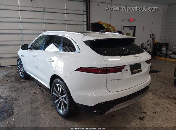 SADCJ2EX4NA692295 2022 JAGUAR F-PACE White Tył lewy