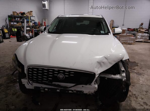 SADCJ2EX4NA692295 2022 JAGUAR F-PACE White Widok zestawu wskaźników