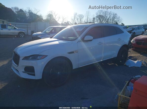 SADCJ2EX5MA685063 2021 JAGUAR F-PACE White Vista tres cuartos delantera izquierda