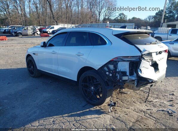 SADCJ2EX5MA685063 2021 JAGUAR F-PACE White Trasero izquierdo
