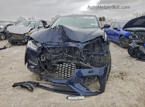 SADCJ2EX5PA707275 2023 JAGUAR F-PACE Blue წინა ხედი