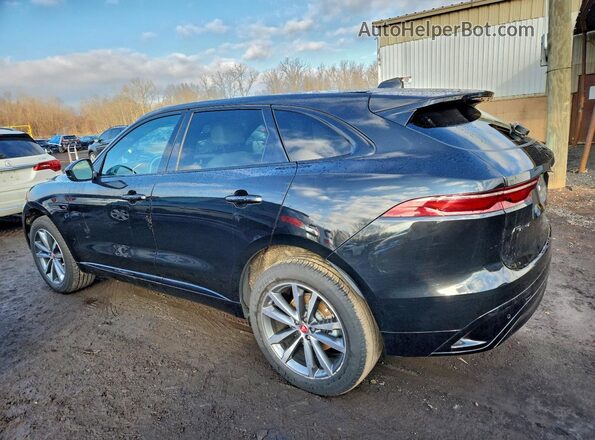 SADCJ2EX6NA698776 2022 JAGUAR F-PACE Black Задня ліва чверть
