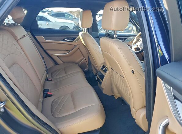 SADCJ2EX8NA699993 2022 JAGUAR F-PACE Blue Rear interior view