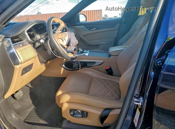 SADCJ2EX8NA699993 2022 JAGUAR F-PACE Blue Front interior view