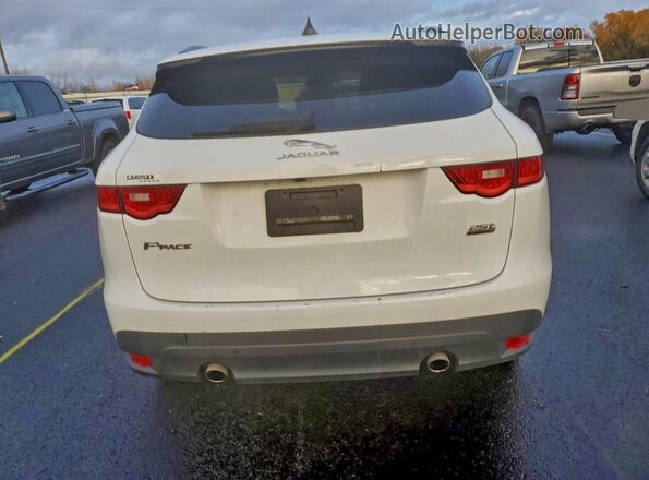 SADCJ2FX3LA658053 2020 JAGUAR F-PACE White Rear view