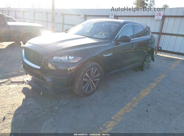 SADCK2FX5LA662151 2020 JAGUAR F-PACE Black წინა მარცხენა ხედი სამი მეოთხედიდან