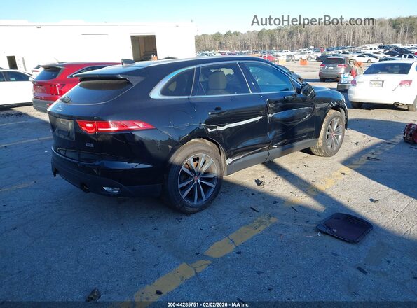 SADCK2FX5LA662151 2020 JAGUAR F-PACE Black უკანა მარჯვენა