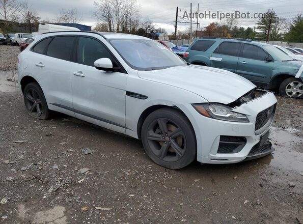 SADCL2GXXKA355181 2019 JAGUAR F-PACE White Przód prawy