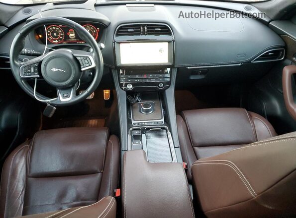 SADCM2FV7LA634151 2020 JAGUAR F-PACE Silver წინა პანელის ხედი