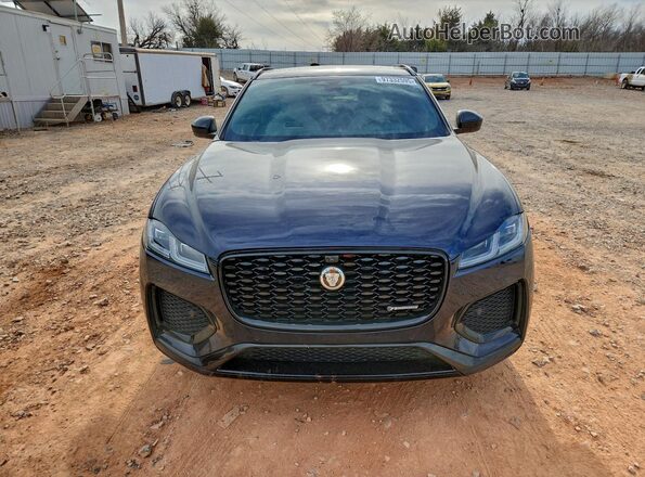 SADCT2EX1RA735152 2024 JAGUAR F-PACE Blue Front view