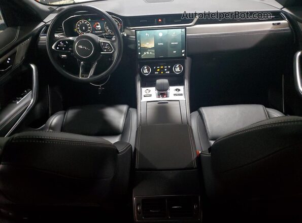 SADCT2EX2SA750488 2025 JAGUAR F-PACE Black Առջևի վահանակի տեսք