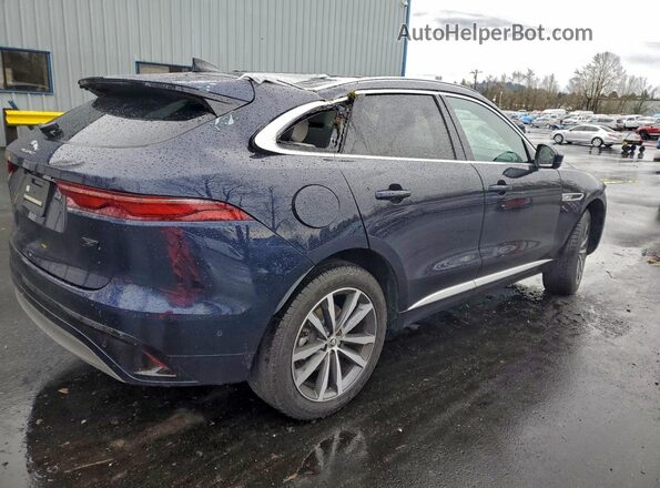 SADCT2EX4TA755421 2026 JAGUAR F-PACE Синий Задняя правая четверть
