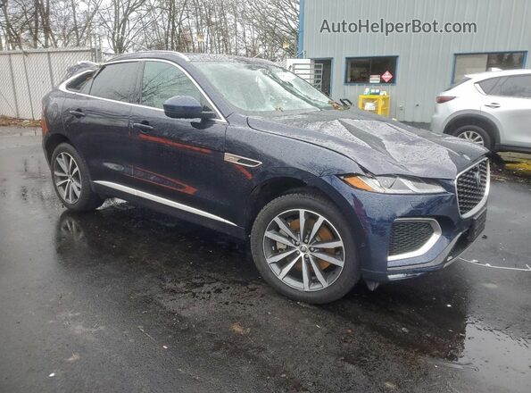 SADCT2EX4TA755421 2026 JAGUAR F-PACE Синий Передняя правая четверть
