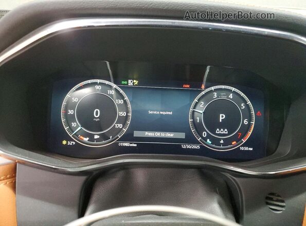 SADCT2EX5RA731038 2024 JAGUAR F-PACE Серый Вид щитка приборов