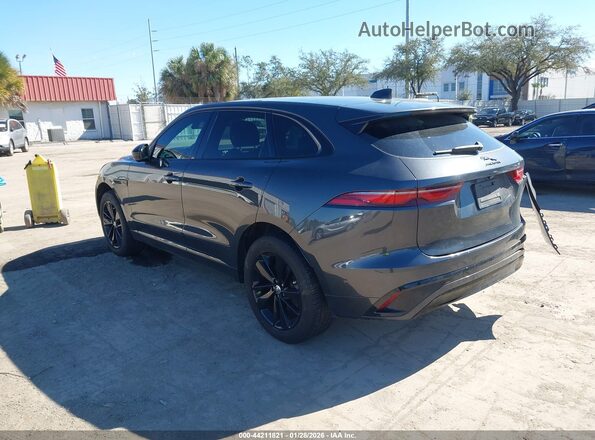 SADCT2EX8RA727422 2024 JAGUAR F-PACE Gray Trasero izquierdo