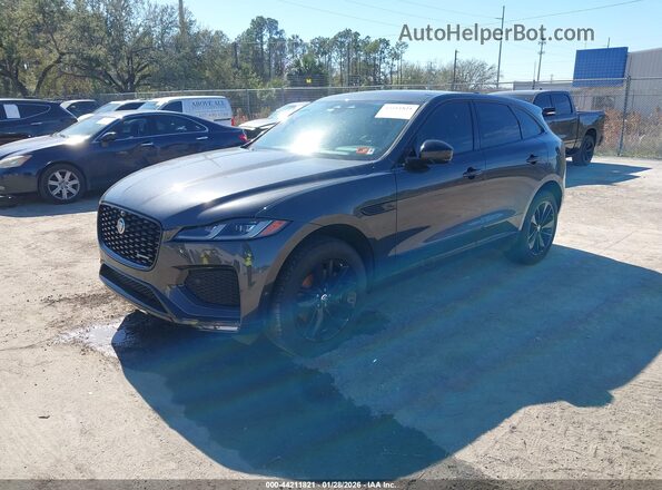 SADCT2EX8RA727422 2024 JAGUAR F-PACE Gray Vista tres cuartos delantera izquierda