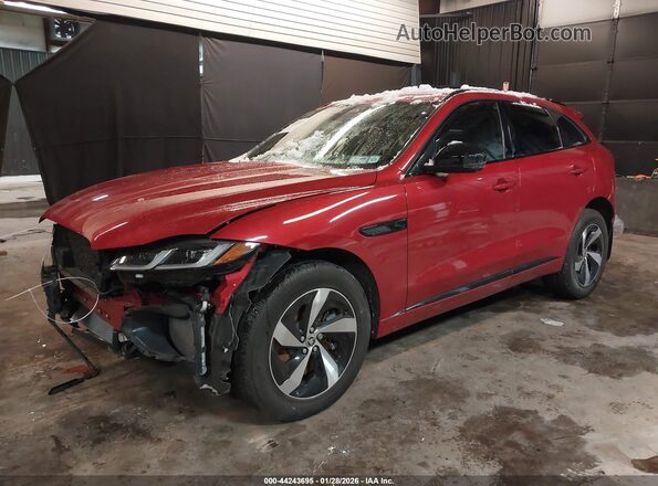 SADCT2FU0SA748548 2025 JAGUAR F-PACE Red Передня ліва чверть