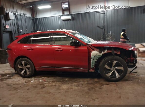 SADCT2FU0SA748548 2025 JAGUAR F-PACE Red Панорамний вид салону 360°