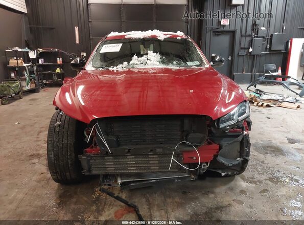 SADCT2FU0SA748548 2025 JAGUAR F-PACE Red Вид задньої частини салону